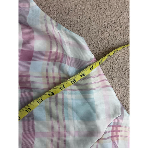 Pink and Blue Plaid Lauren Ralph Lauren Dress 10P - Picture 4 of 6